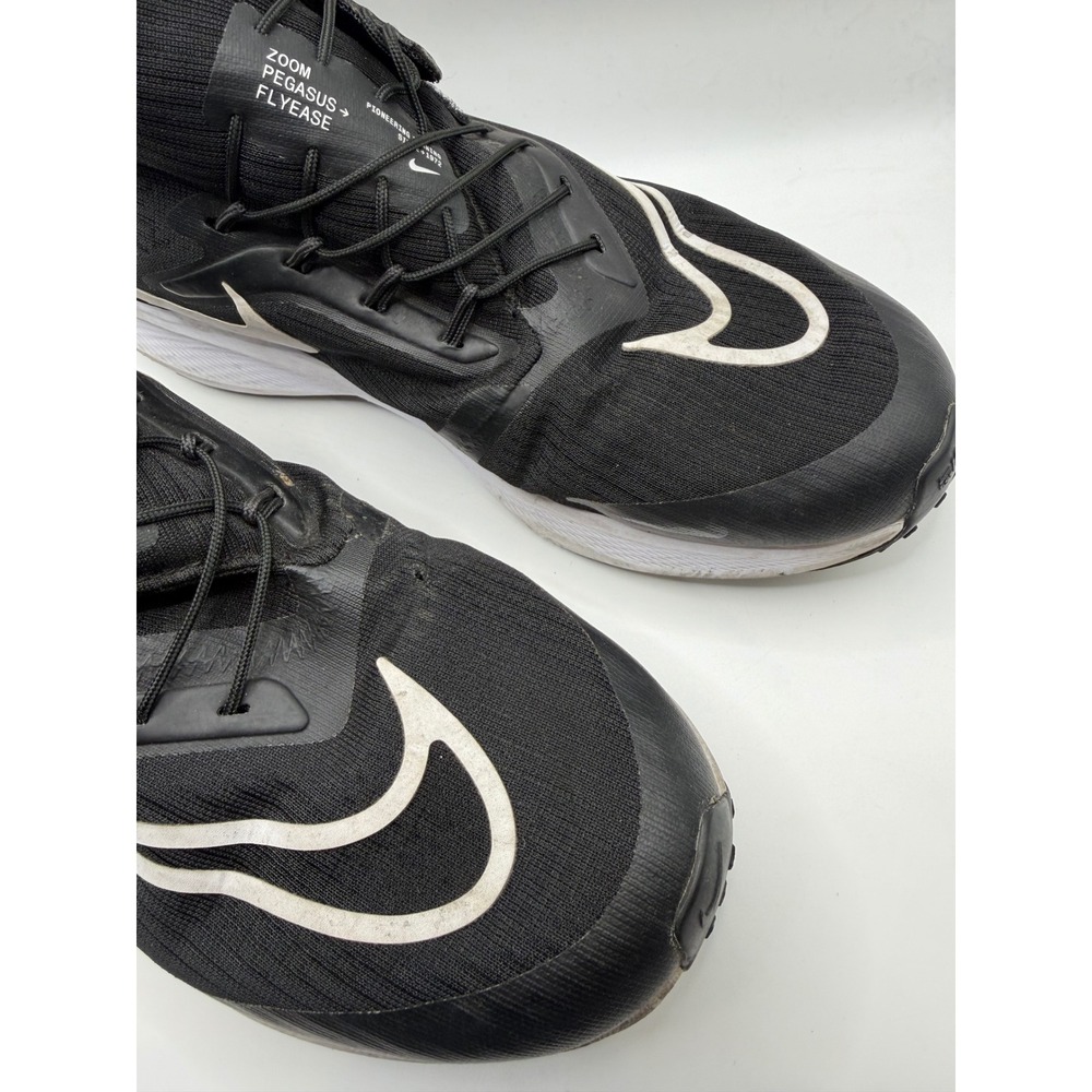 Nike Zoom Pegasus FlyEase Women's Black Running Shoes DJ5230 001 Size 10 - Picture 3 of 9